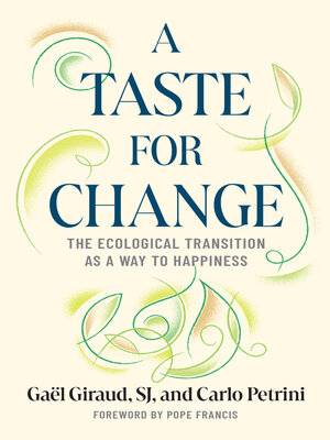 cover image of A Taste for Change